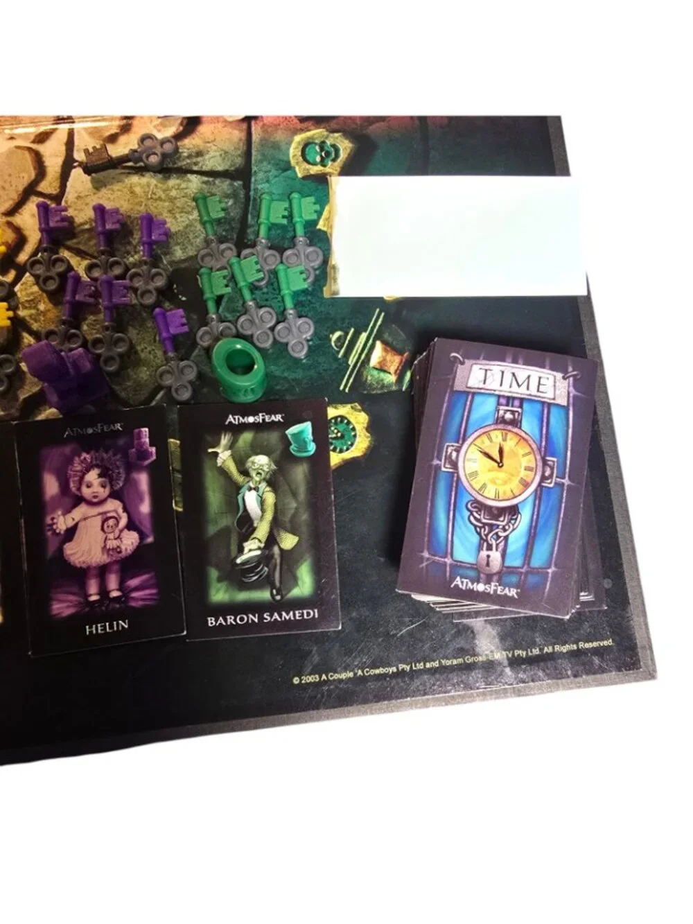 2004 Pressman AtmosFear The Gatekeeper DVD Board Game 100% COMPLETE